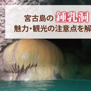 宮古島で観光できる鍾乳洞は「仲原鍾乳洞」と「保良泉鍾乳洞」！それぞれの特徴を解説のサムネイル