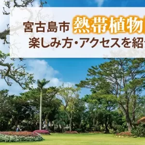 宮古島市熱帯植物園ってどんな場所？楽しみ方や周辺施設、アクセスもご紹介のサムネイル